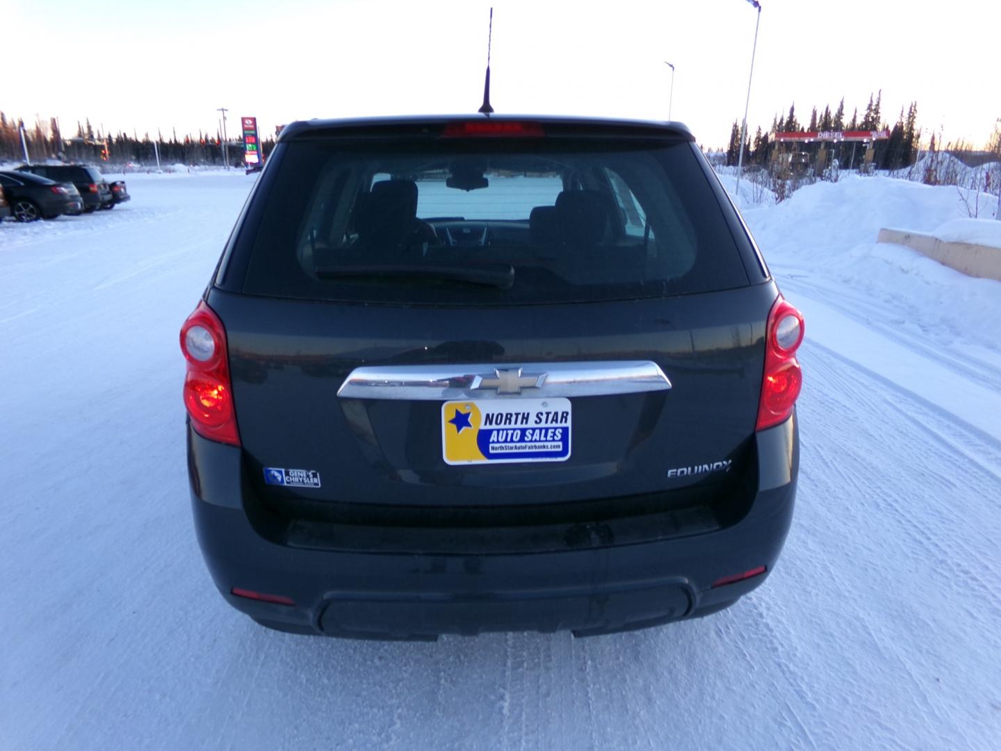 2012 Black Chevrolet Equinox LS 2WD (2GNALBEK4C1) with an 2.4L L4 DOHC 16V engine, 6-Speed Automatic transmission, located at 2630 Philips Field Rd., Fairbanks, AK, 99709, (907) 458-0593, 64.848068, -147.780609 - Photo#3